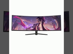 게임 컴퓨터 디스플레이 곡선 화면 모니터 34 인치 Ips LCD 모니터 180hz