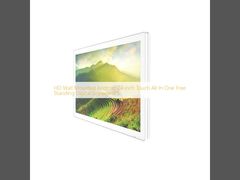 HD 벽에 장착된 안드로이드 24 인치 터치 모든 하나의 무료 서있는 디지털 사이니지 IPS