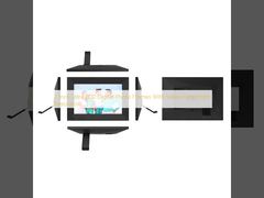 7인치 울트라 LCD 디지털 사진 프레임 비디오 루프 고해상도
