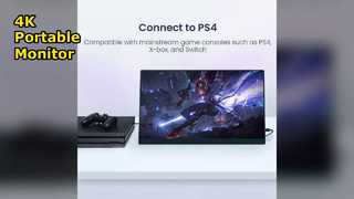게임 및 업무용 4K 17.3인치 휴대용 모니터