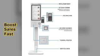 21.5인치 POS 기계로 소매 효율성 향상