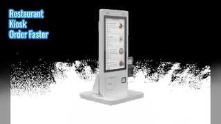 레스토랑 셀프 서비스 키오스크 21.5인치 터치스크린