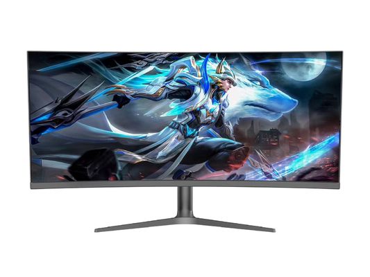 곡선 화면 38인치 게임 모니터 4k 75hz 144hz IPS LCD 컴퓨터 모니터